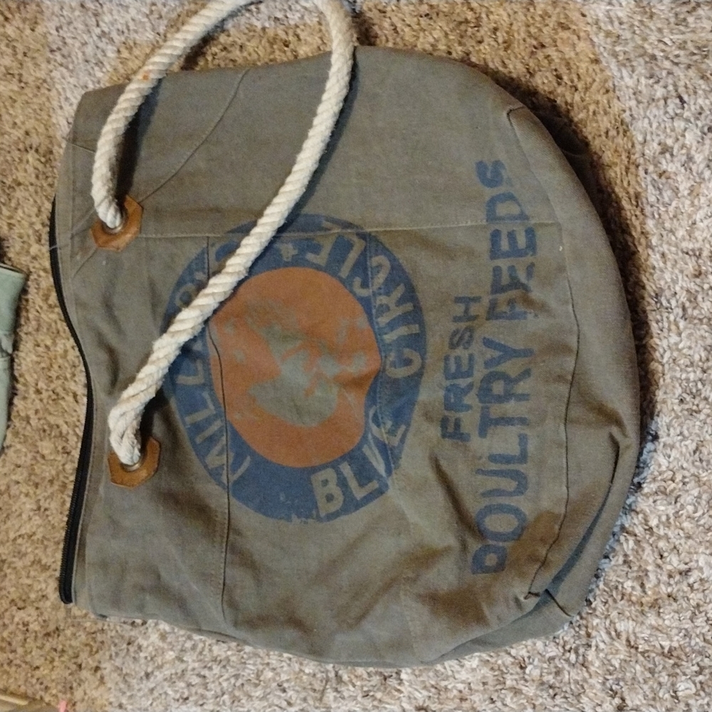 Millers Blue Circle Bag